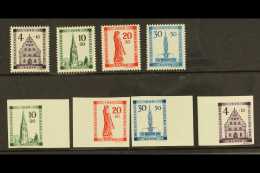 BADEN 1949 Freiburg Perf + Imperf Sets, Mi 38/41 A+B, NHM (8) For More Images, Please Visit... - Other & Unclassified