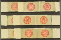 REVENUES Of Brunswick 1907-23 7½m-30m In NHM Tete-beche Pairs (6) For More Images, Please Visit... - Altri & Non Classificati