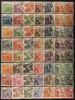 OMNIBUS ISSUES 1946 Chad To The Rhine Complete Set, NHM (90) For More Images, Please Visit... - Sonstige & Ohne Zuordnung