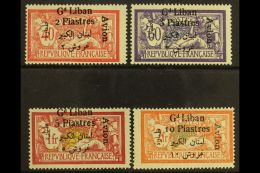 LEBANON 1924 Air "Avion" Opts Set,Yvert 5/8,SG 54/57,NHM,fresh(4) For More Images, Please Visit... - Other & Unclassified