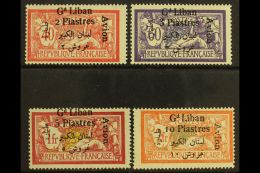 LEBANON 1924 Air "Avion" Opts Set,Yvert 5/8,SG 54/57,NHM,fresh(4) For More Images, Please Visit... - Altri & Non Classificati