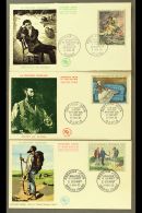 1962 Art Set,Yv 1363/5,SG 1590/2,across Illustr Unaddress FDC's,3 For More Images, Please Visit... - Andere & Zonder Classificatie