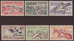 1953 Helsinki Olympics Set, Yv 960/65, NHM (6) For More Images, Please Visit... - Sonstige & Ohne Zuordnung