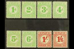 POSTAGE DUES 1940 Complete Set, SG D11/18, Vfm, Fresh (8) For More Images, Please Visit... - Fidji (...-1970)