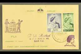 1948 RSW Set, SG 270/271, On Illus FDC Tied By Suva Cds 17 DE 48 For More Images, Please Visit... - Fiji (...-1970)