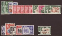 1938-55 Selection To 1s6d, Shades & Perfs, All Different (18) VFM For More Images, Please Visit... - Fidji (...-1970)