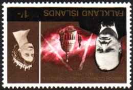 1966 1s Churchill WMK INVERTED Variety, SG 225w, NHM, Fresh For More Images, Please Visit... - Falkland Islands