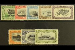 1933 Centenary Set To 1s, SG 127/34, Vf Mint. (8) For More Images, Please Visit... - Islas Malvinas