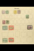 1874-1935 M+u Colln,1874 1d Mint Part Gum & 6d Used,cat £430+(40) For More Images, Please Visit... - Dominica (...-1978)