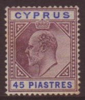 1904-10 45pi Dull Purple & Ultramarine,mint,minimal Imperfections For More Images, Please Visit... - Other & Unclassified