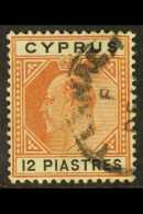 1904-10 12pi Chestnut And Black, SG 69, Fine Used For More Images, Please Visit... - Sonstige & Ohne Zuordnung