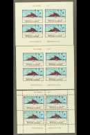 1965 Experimental Special Flight Labels,three NHM Sheetlets Of 4 For More Images, Please Visit... - Islas Cook