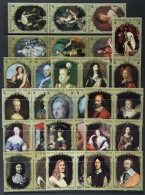 1971-73 French Royalty Se-tenant Set,Scott 232A/33J,NHM(30) For More Images, Please Visit... - Altri & Non Classificati