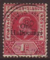 1907 ½d On 1d Carmine Surcharge, SG 17, Superb Cds Used For More Images, Please Visit... - Cayman (Isole)