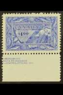 1951 $1 Ultramarine, Fisherman, SG 433 NHM For More Images, Please Visit... - Altri & Non Classificati