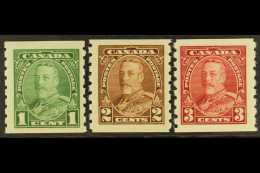 1935 KGV Defin Coil Stamps SG 352/4 NHM (3) For More Images, Please Visit... - Other & Unclassified