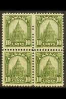 1930-31 10c Olive-green, SG 299, Vfm Block Of Four (3 Stamps Nhm) For More Images, Please Visit... - Other & Unclassified