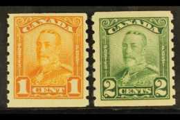 1928-9 1c & 2c Imperf X P8 Coils, SG 286/7 NHM (2) For More Images, Please Visit... - Otros & Sin Clasificación