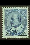 1903-12 5c Blue/bluish, SG 178, Fine Mint For More Images, Please Visit... - Andere & Zonder Classificatie