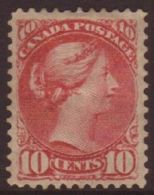 1889-97 10c Carmine-pink Large Queen,SG 110,fresh Mint Part Gum For More Images, Please Visit... - Altri & Non Classificati