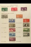 1937-47 VFM COLLECTION, All Different Sets (27 Stamps) For More Images, Please Visit... - Other & Unclassified