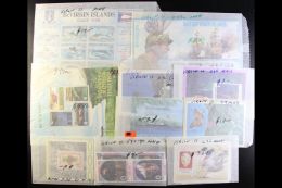 1970-90s Nhm Miniature Sheet Group, All Different. Superb (12) For More Images, Please Visit... - British Virgin Islands