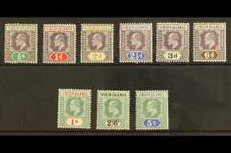 1904 Definitive Set, SG 54/62, Fine Mint (9 Stamps) For More Images, Please Visit... - British Virgin Islands