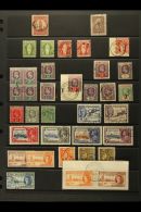 1867-1952 Used Collection With All Reigns To 1s (35+ Stamps) For More Images, Please Visit... - British Virgin Islands