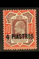 1911-13 4pi On 10d Dull Purple & Scarlet, SG 31, Vfm, Fresh For More Images, Please Visit... - Britisch-Levant