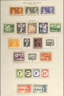 1937-52 Fresh Mint KGVI Colln Cat £110 (24) For More Images, Please Visit... - British Guiana (...-1966)