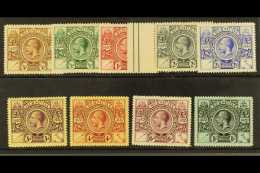 1921 Tercentenary, 2nd Issue Set, SG 68/76 VFM (9) For More Images, Please Visit... - Bermudas