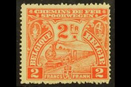 RAILWAY PARCELS 1920 2fr Red, SG P275, Mint For More Images, Please Visit... - Otros & Sin Clasificación