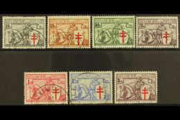 1934 Anti-TB Complete Set,Michel 386/92,SG 670/76,vf Cds Used (7) For More Images, Please Visit... - Altri & Non Classificati