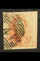 1851 40c Carmine, SG 8, Cob 8, 4 Jumbo Margins, VFU For More Images, Please Visit... - Other & Unclassified