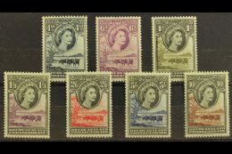 1955-58 Pictorial High Values, SG 147/153, Fine Mint (7 Stamps) For More Images, Please Visit... - Other & Unclassified