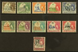 1954-58 Pictorials Complete Set, SG 43/53, Vf Cds Used, Fresh(11) For More Images, Please Visit... - Andere & Zonder Classificatie