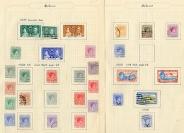 King George VI Mint/used Colln On Album Pages, C £114 (46 Stamps) For More Images, Please Visit... - Other & Unclassified