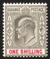 1907 1s Brownish Grey And Carmine, SG 67, Never Hinged Mint. For More Images, Please Visit... - Other & Unclassified