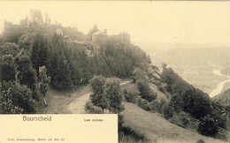 LUXEMBOURG, Bourscheid, Les Ruines, 2 Scans - Burscheid