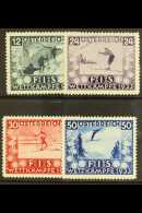 1933 FIS Ski Set, Mi 551/4, VfM. Cat Mi €650 (£475). (4) For More Images, Please Visit... - Otros & Sin Clasificación