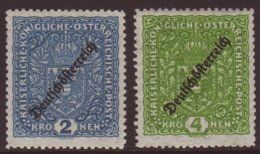 1919 2k & 4k Opts Perf 11½,Mi 243 & 245 II B,SG 314a & 316a,vfm,2 For More Images, Please Visit... - Altri & Non Classificati