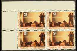 1966-68 $1 Parahelion, SG 18, Vf NHM Corner BLOCK Of 4 For More Images, Please Visit... - Sonstige & Ohne Zuordnung