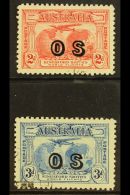OFFICIALS 1931 2d & 3d Flights "OS" Opts,SG O123/24,vfu,fresh (2) For More Images, Please Visit... - Andere & Zonder Classificatie