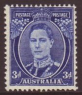 1937-49 3d Bright Blue Perf 15x14, SG 186, Fine NHM, Fresh For More Images, Please Visit... - Other & Unclassified