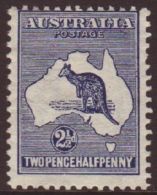 1915 Roo (wide Crown) 2½d Indigo, SG 25, Fine Mint. For More Images, Please Visit... - Other & Unclassified