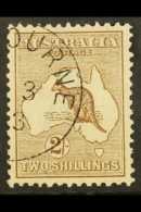 1913-14 2s Brown 'Roo, First Wmk, SG 12, Fine CTO Used For More Images, Please Visit... - Sonstige & Ohne Zuordnung