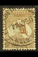 1913 2s Brown 'Roo, SG 12, Fine Used. For More Images, Please Visit... - Other & Unclassified