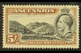 1934 5s Black & Brown SG 30, Fine Mint For More Images, Please Visit... - Ascensión