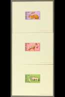 ANIMALS Afars & Issas 1973 Set IMPERF DE LUXE BLOCKS,Yv80/2,NHM,3 For More Images, Please Visit... - Unclassified