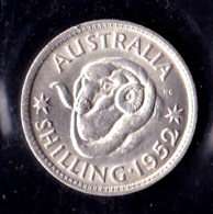 Australia 1952 Shilling Lustrous - Shilling